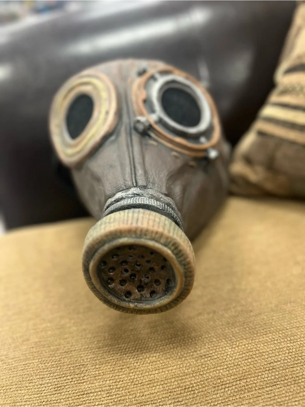 Vintage-Style Steampunk Gas Mask
